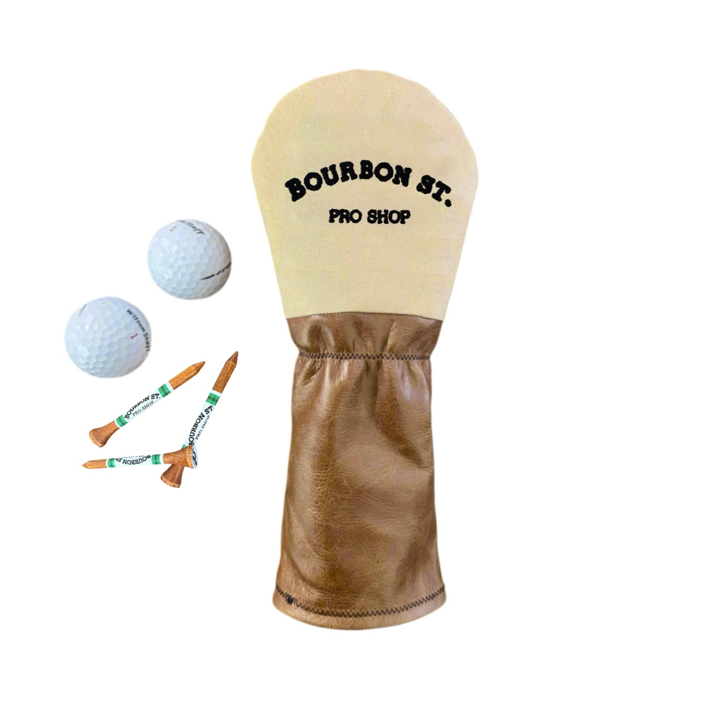 Leather 3 Wood Cover