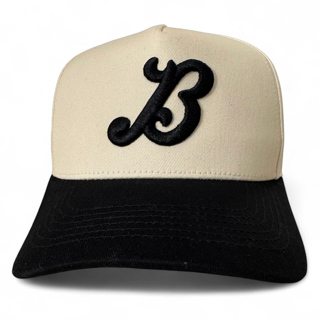 Bourbon B Hat - Black
