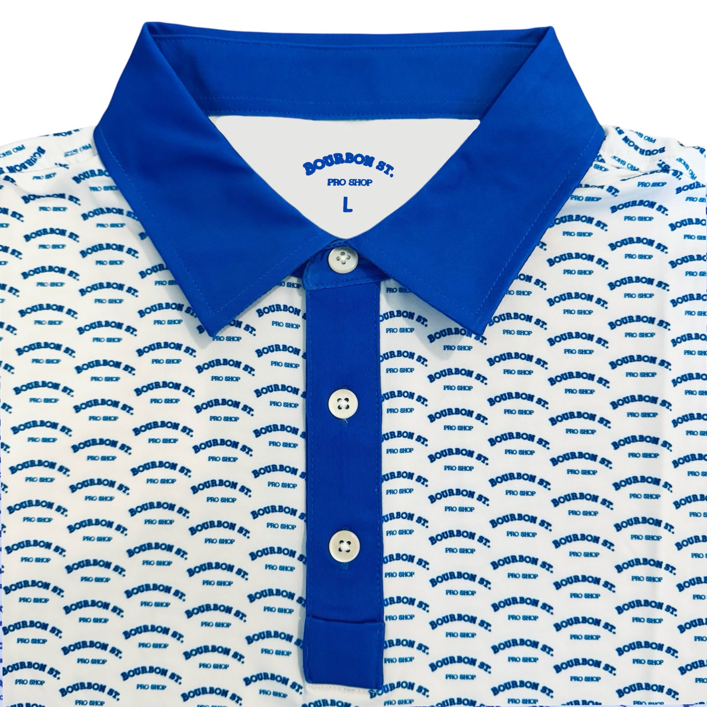 Mini Logo Polo - White/Blue