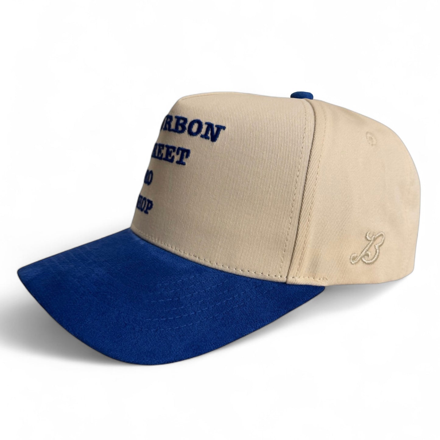 Bourbon Street Pro Shop Suede Hat - Blue