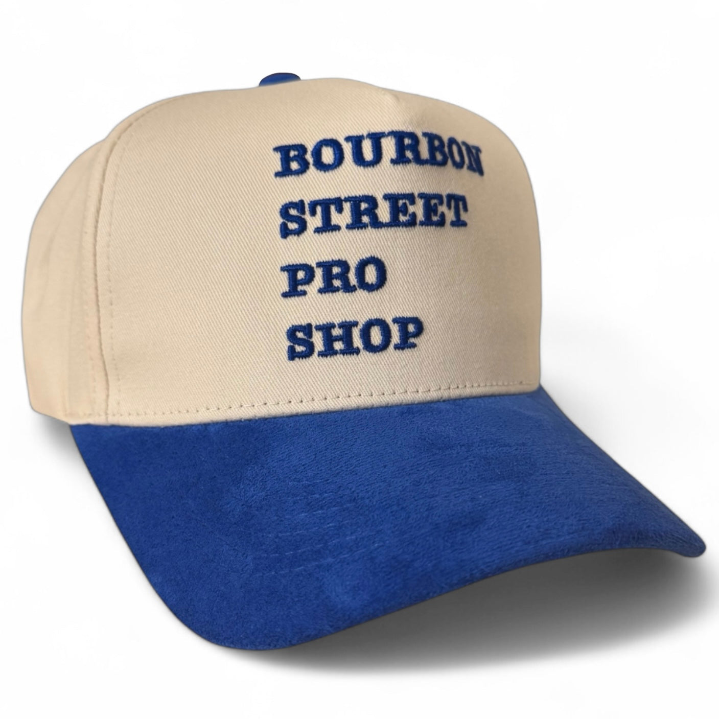 Bourbon Street Pro Shop Suede Hat - Blue