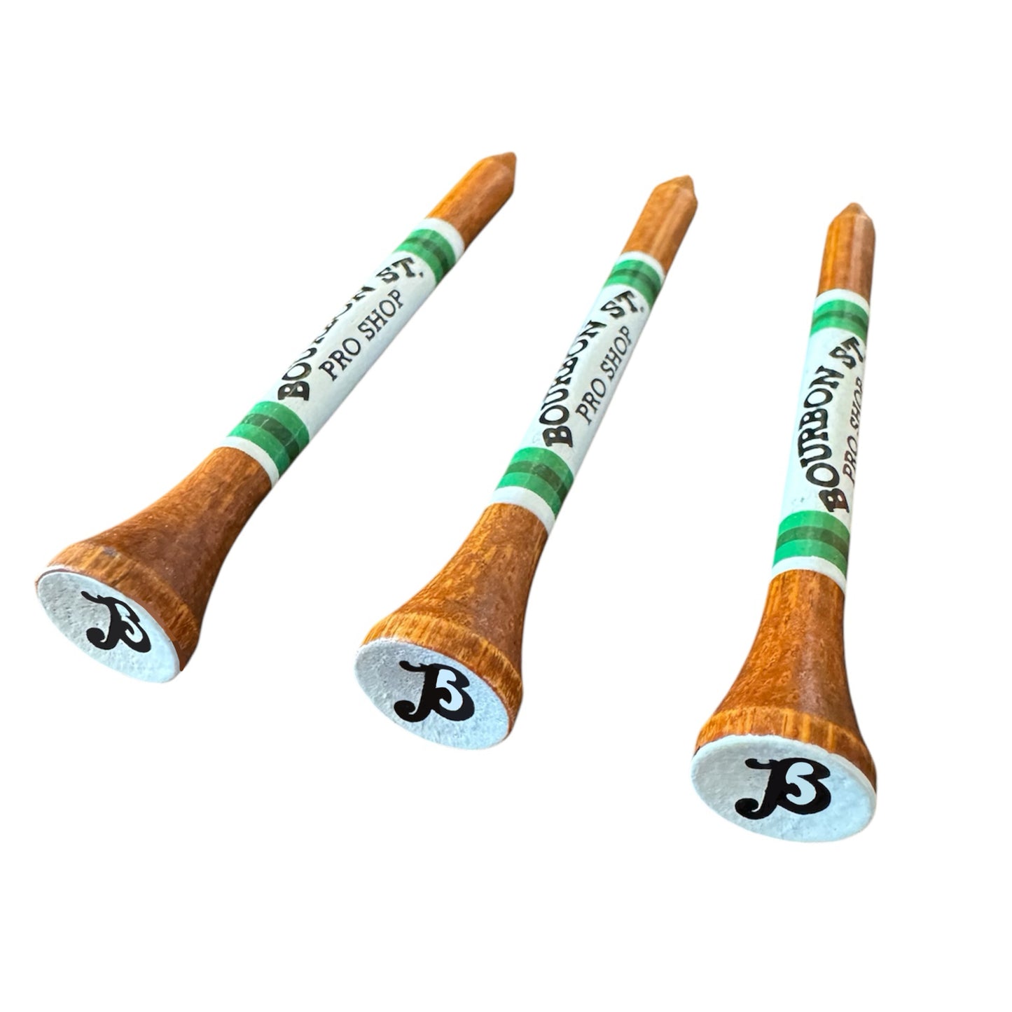 Premium Wooden Golf Tees - 50 Pack