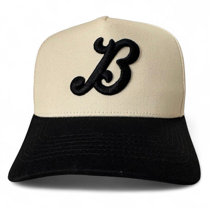 Bourbon B Hat - Black