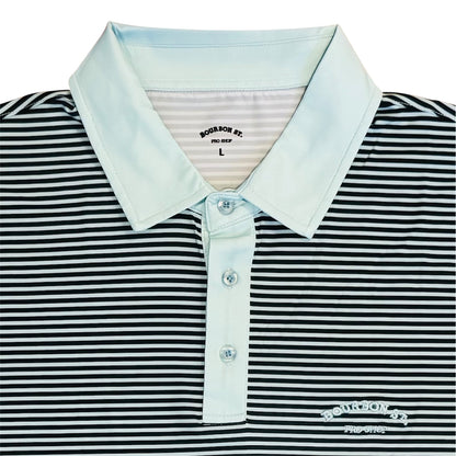 Striped Polo - Mint