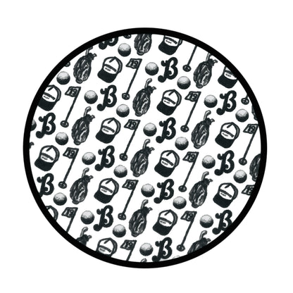 Bourbon St. Pro Shop Polo - Black/White