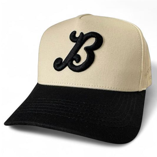 Bourbon B Hat - Black